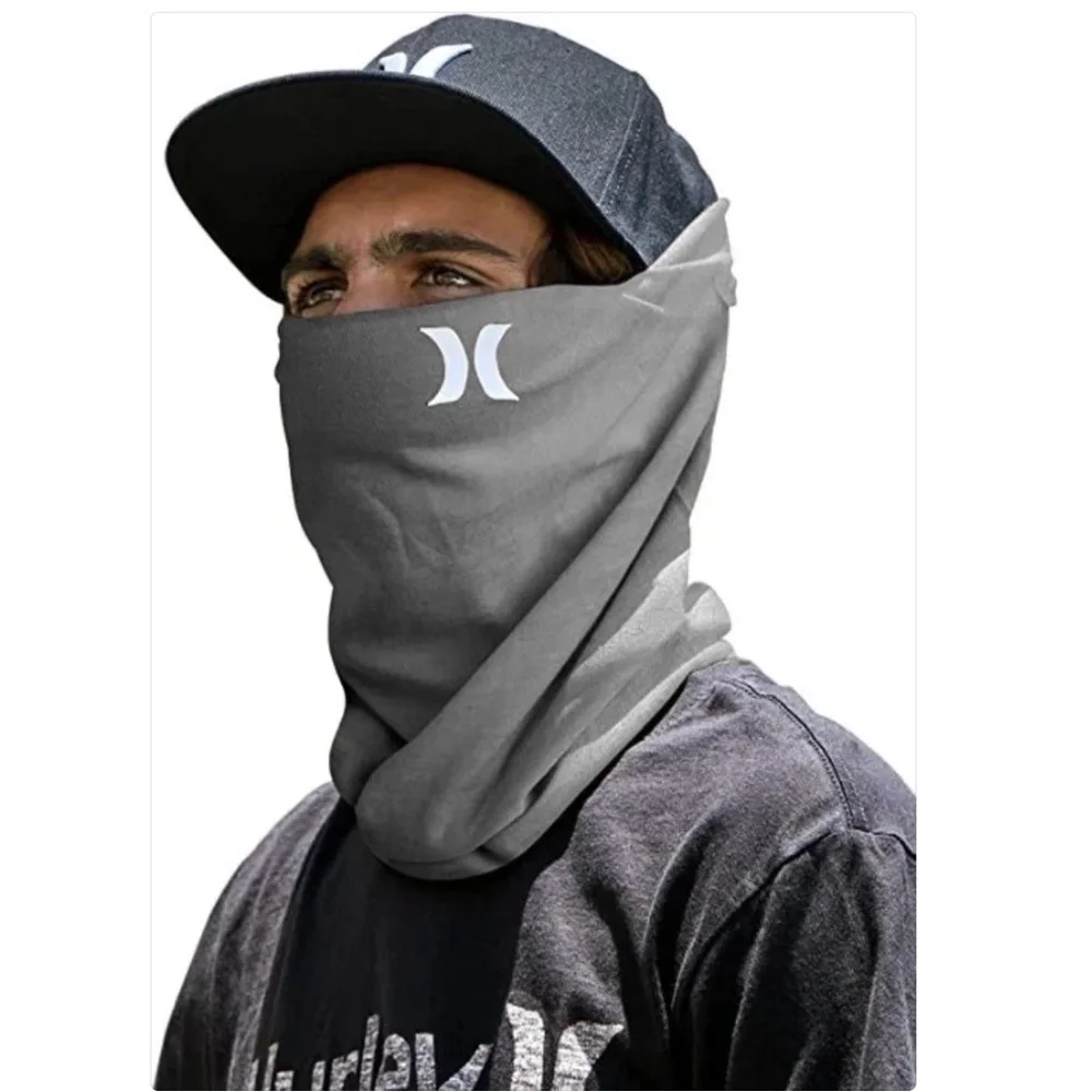 NWT Hurley Gaiter (Grey) - Lightweight Face/ Neck Scarf - Unisex